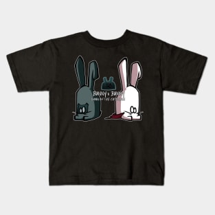 Bunny v Bunny Kids T-Shirt